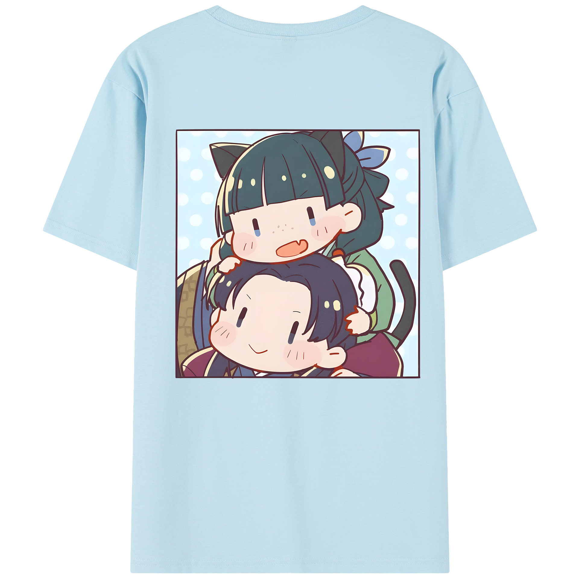 （画像用） 薬屋のひとりごと The Apothecary Diaries 綿100％半袖Tシャツ（背面プリント）